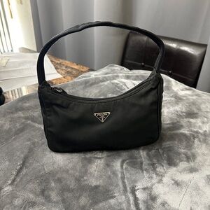 Prada mini nylon hobo